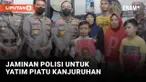 Polisi Jamin Pendidikan Anak Yatim Piatu Karena Kanjuruhan Aman