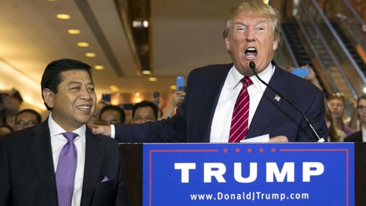 Ini aksi Setya Novanto dan Fadli Zon di kampanye capres Amerika