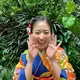 Gaya Haruka Nakagawa Dibalut Kimono saat Pulang Kampung.  [@haruuuu_chan]