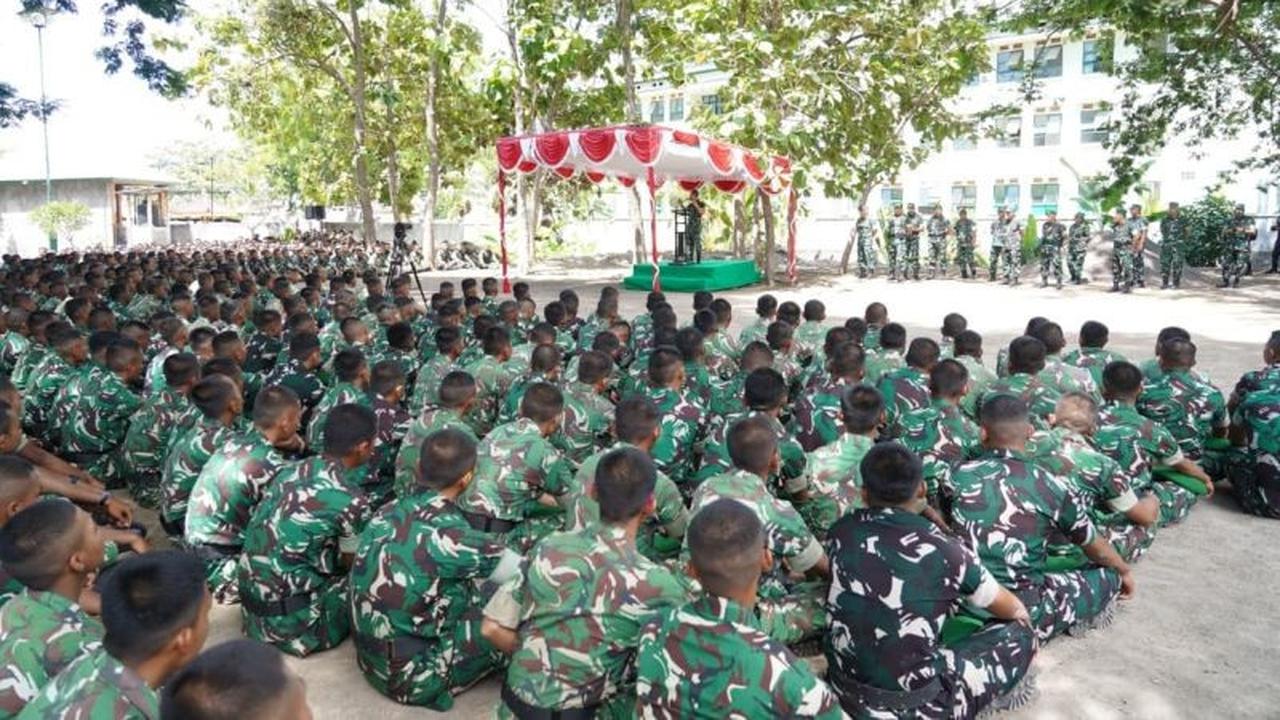 Pangdam IX/Udayana Lepas 1.588 Prajurit TNI Teritorial untuk Pengabdian di NTB dan NTT