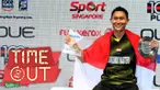Pebulutangkis Indonesia, Sony Dwi Kuncoro, tak mau memasang target muluk-muluk seusai membuat kejutan menjuarai turnamen Singapura Terbuka. Dia memilih menikmati selangkah demi selangkah tantangan yang ada di depan mata. 