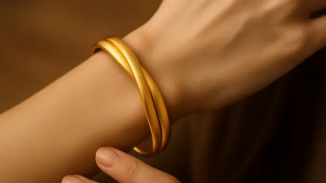 Model Gelang Lilit Emas 24 Karat