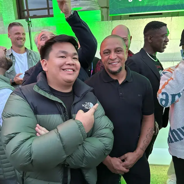 Roberto Carlos dan Teuku Ryzki alias Kiki CJR (Foto: instagram teukuryz)