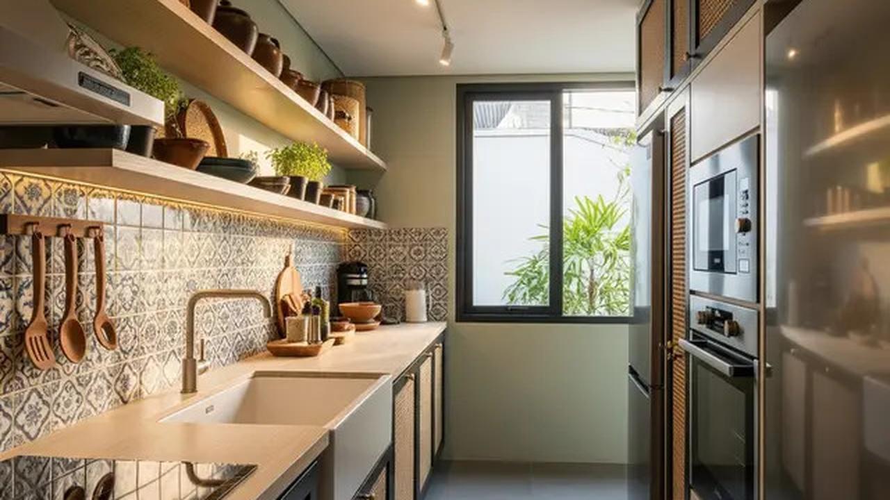 8 Trik Menata Dapur di Gang Sempit agar Tetap Estetik dan Fungsional