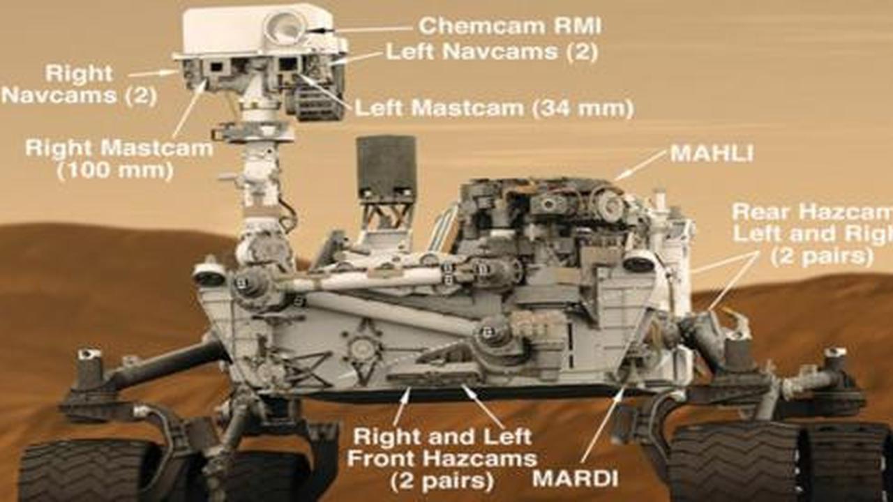 Curiosity kembali temukan benda mengkilat di Mars