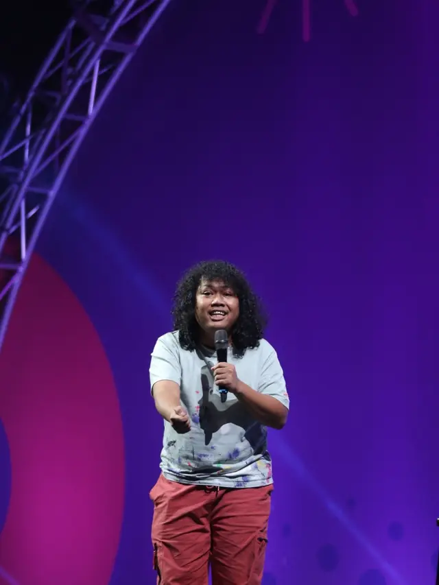 Marshel Widianto ramaikan Jicomfest di hari pertama pada 15 Januari 2023