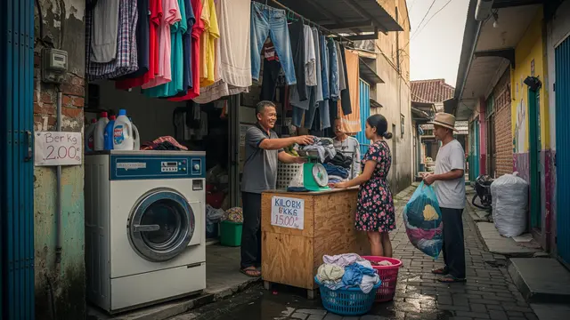 Ide Jualan ‘Receh’ tapi Banyak Dicari dan Cepat Laris di Dalam Gang dengan Produk Laundry Kiloan