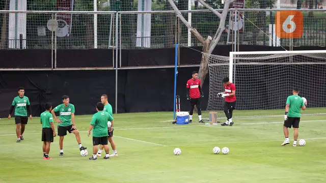 Latihan Timnas Indonesia Jelang Hadapi Timnas Argentina