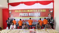 Amankan Ratusan Kilogram Sabu, Polda Kaltara Catat Sejarah Tangkapan Narkoba Terbanyak