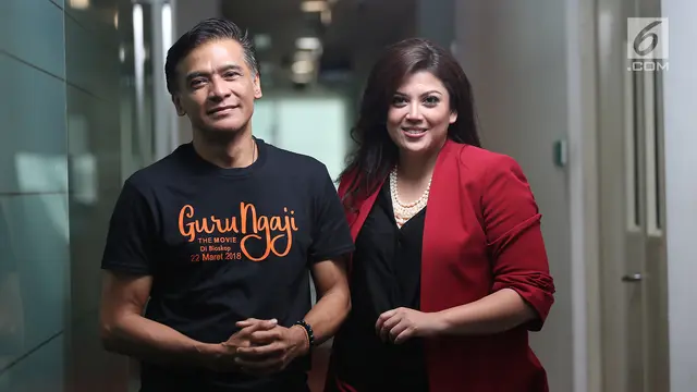 Pemain dan produser film Guru Ngaji Doni Damara, Rosa Raj Djalal