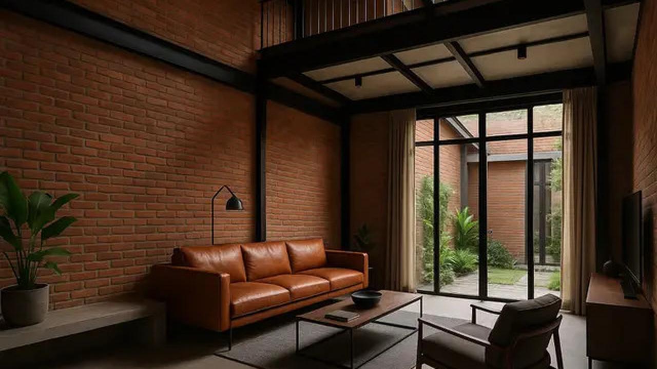 7 Rumah Bata Ekspos Industrial-Lux, Bisa Jadi Referensi Hunian Idaman