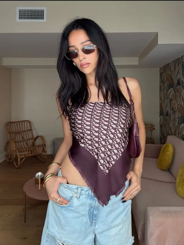 Model rambut wave panjang yang cocok untuk rambut tebal