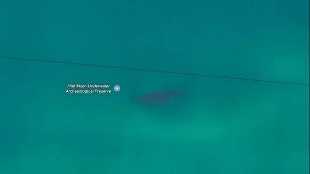 Viral Kapal Besar Karam Tertangkap Kamera Google Maps di Pantai ...