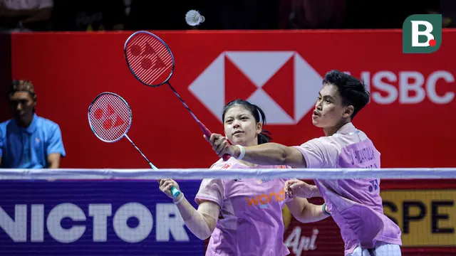 Foto: Debut Manis Felisha dan Jafar di Indonesia Open 2025, Menang Dua Gim Langsung