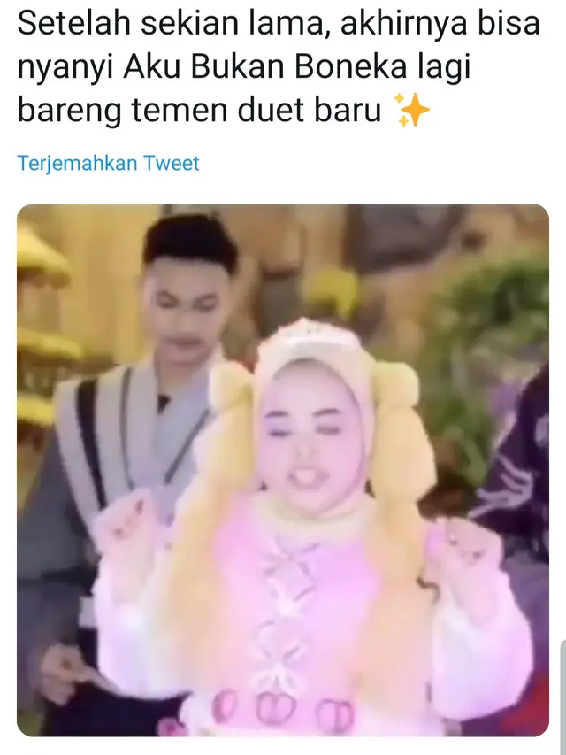 Cuitan Rinni Wulandari. (Foto: Twitter @rinni_w)