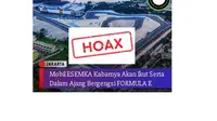 Cek Fakta mobil Esemka ikut Formula E Jakarta.