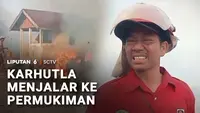 Karhutla Ogan Ilir Menjalar ke Permukiman, Warga Panik