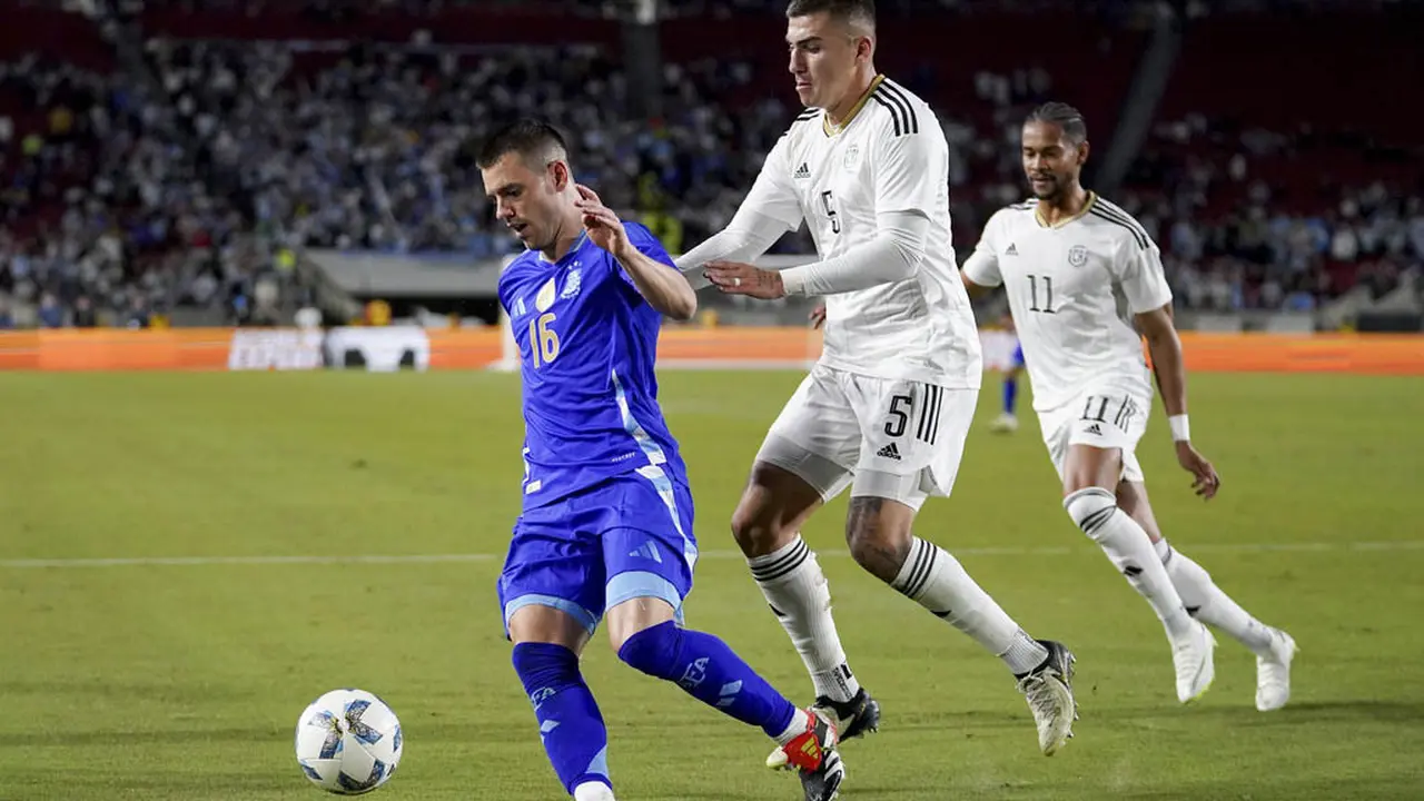 Foto: Penampilan Apik Argentina Tanpa Lionel Messi, Tumbangkan Kosta Rika di Laga Persahabatan