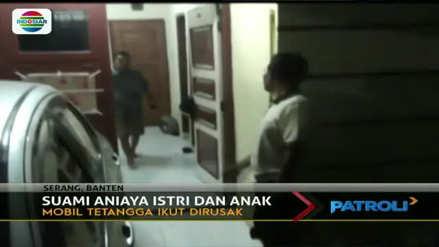 Pria Mengamuk Serang Istri dan Anak Pakai Palu 