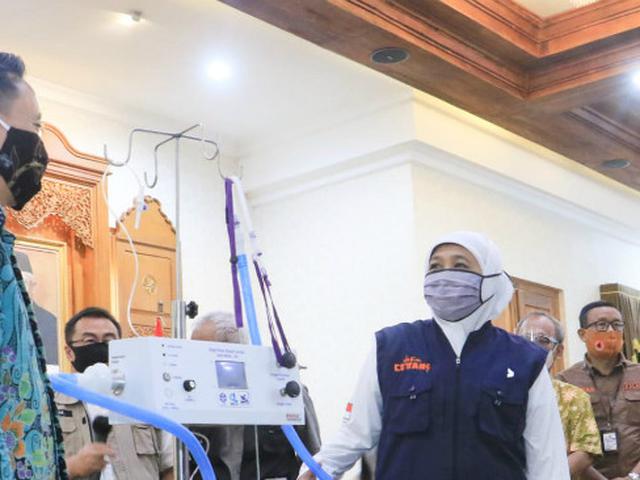 Pemprov Jatim Kembali Dapat Bantuan Ventilator Hfnc Dari Lipi