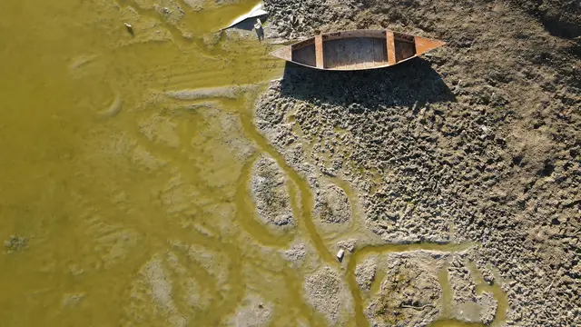 Waduk Suriah mengering untuk pertama kalinya