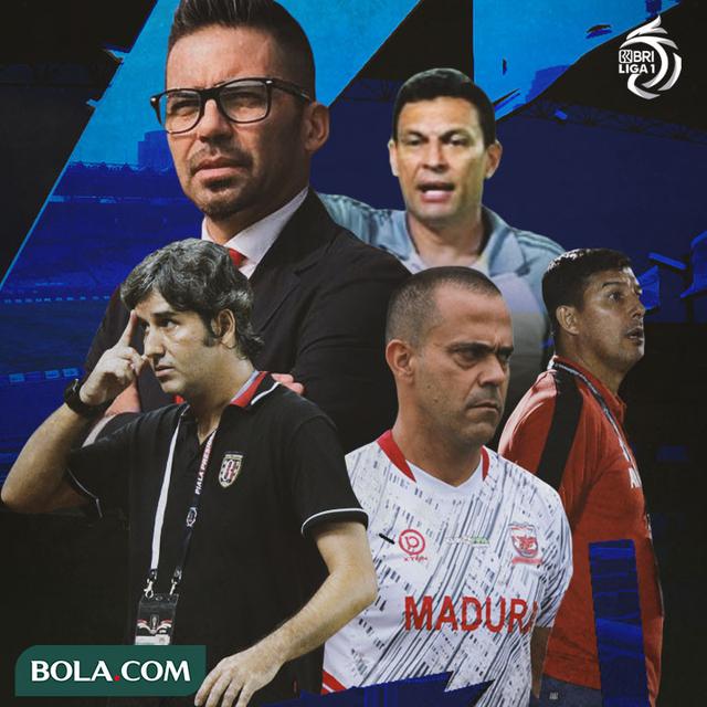 BRI Liga 1 - Pelatih Amerika Latin di BRI Liga 1