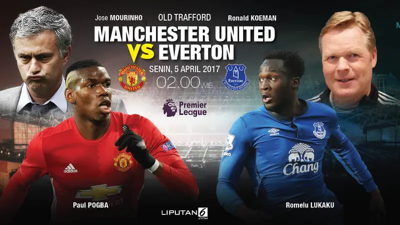 Prediksi Manchester United (MU) vs Everton. 