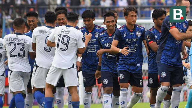 Laga Arema Vs PSIS di Piala Presiden 2022