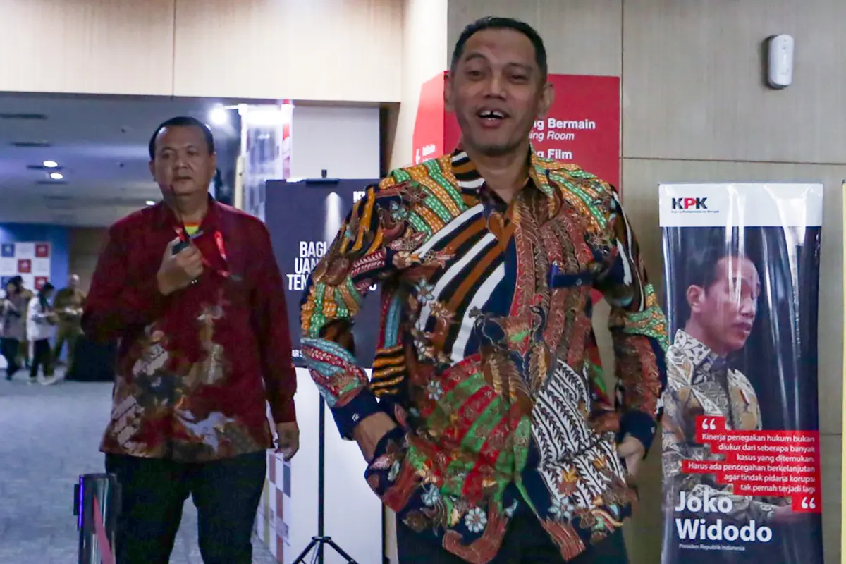 Ekspresi Wakil Ketua KPK Nurul Ghufron Usai Sidang Dugaan Pelanggaran Etik