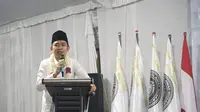 (*Presiden Laskar Sholawat Nusantara, Gus Fawait mengukuhkan pengurus LSN Surabaya, Gresik, Sidoarjo dan Bangkalan di Wonokromo, Surabaya. (Istimewa).