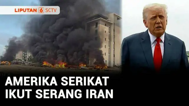 VIDEO: Perang Memanas! AS Jatuhkan Bom di Tiga Fasilitas Nuklir Iran