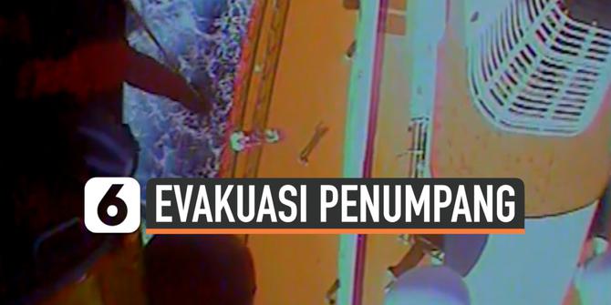 VIDEO: Evakuasi Penumpang Kapal Pesiar yang Alami Gejala Stroke