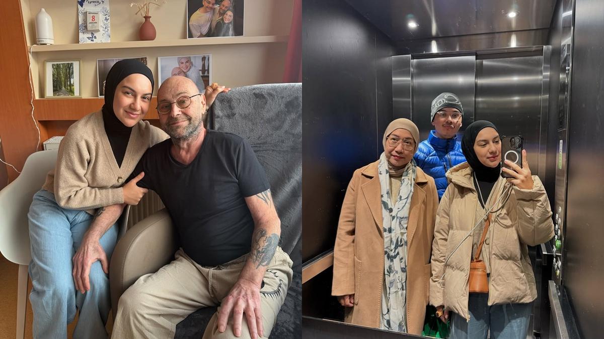 7 Potret Irish Bella Kunjungi Ayah di Belgia, Dulu Tak Bertemu di Pernikahan Kedua