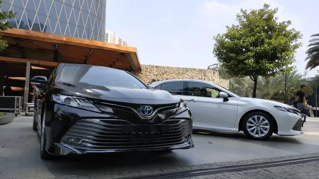 Tampilan Keren All New Toyota Camry (Arief A/Liputan6.com)