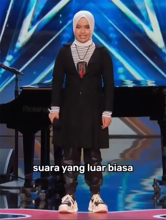 Dalam keterangan videonya, pria dua orang anak itu mengaku menangis setiap kali menyaksikan momen Putri tampil di acara tersebut.  [Instagram/baimwong]