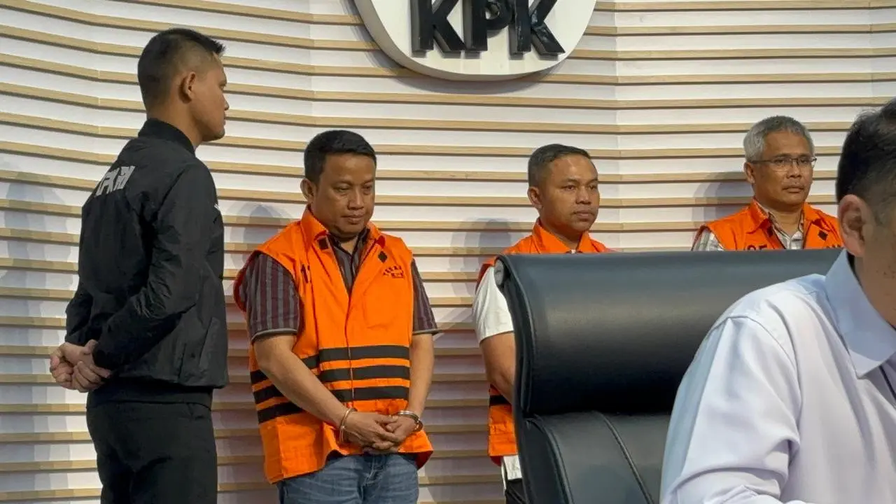Konferensi Pers KPK Penetapan Tersangka Gubernur Riau Abdul Wahid
