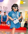 Anak tetap bisa tampil stylish dan bebas bergerak dengan denim (Fluffy Denim)