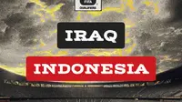 Irak Vs Timnas Indonesia, Kualifikasi Piala Dunia 2026. (Bola.com/Wiwig Prayugi)