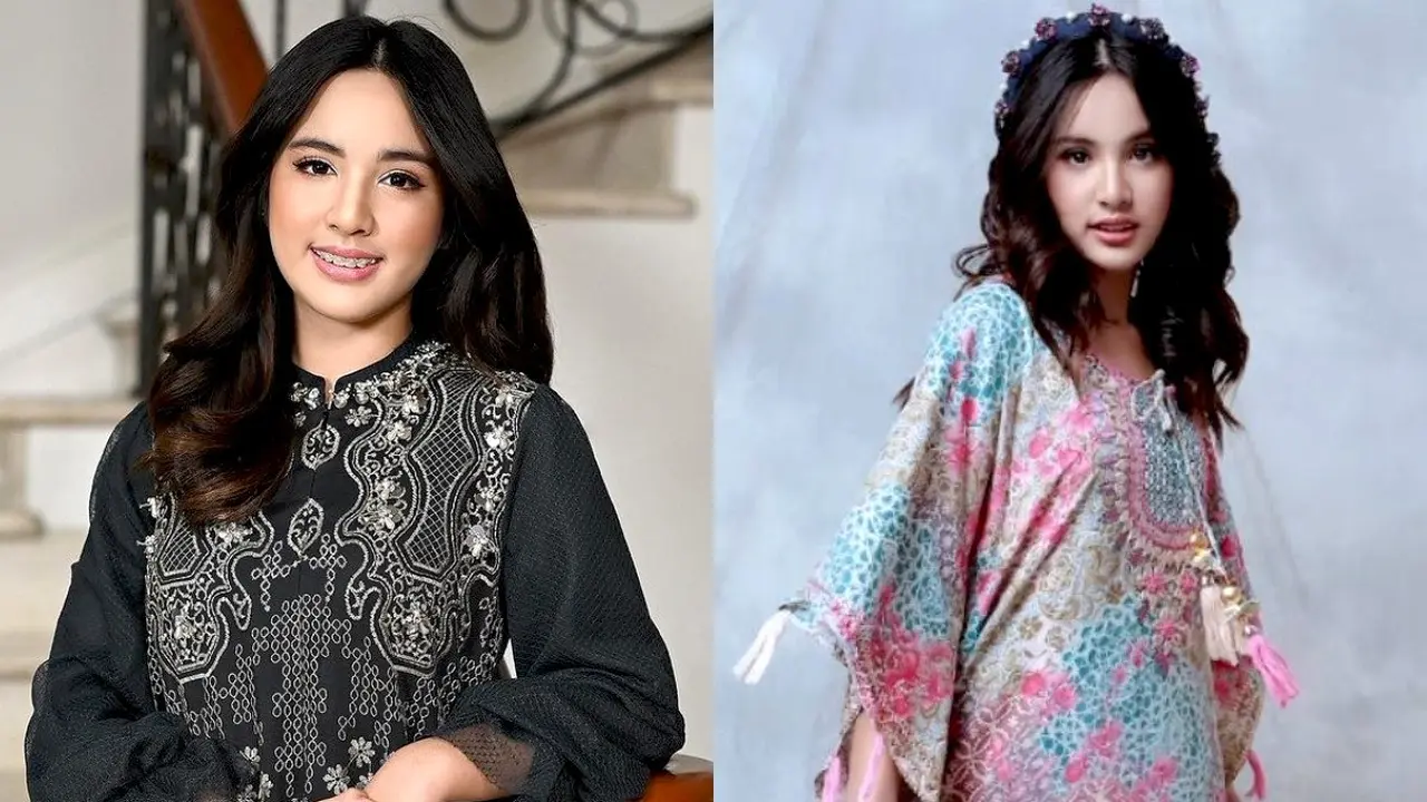 Warisi Bakat Nia Ramadhani, Pesona Mikhayla Bakrie Debut jadi Model Busana Ramadan dan Lebaran