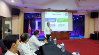 Puslitbangdiklat LPP RRI  mengenalkan sistem pembelajaran baru, yaitu melalui e-learning platform, sebagai wadah memberikan pelajaran para pegawai RRI. (Istimewa)