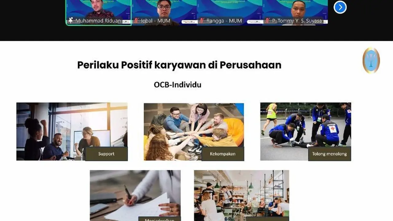 Webinar MUM & Universitas Tarumanegara