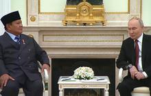 Putin Sampaikan Belasungkawa atas Banjir Sumatra saat Terima Prabowo di Moskow