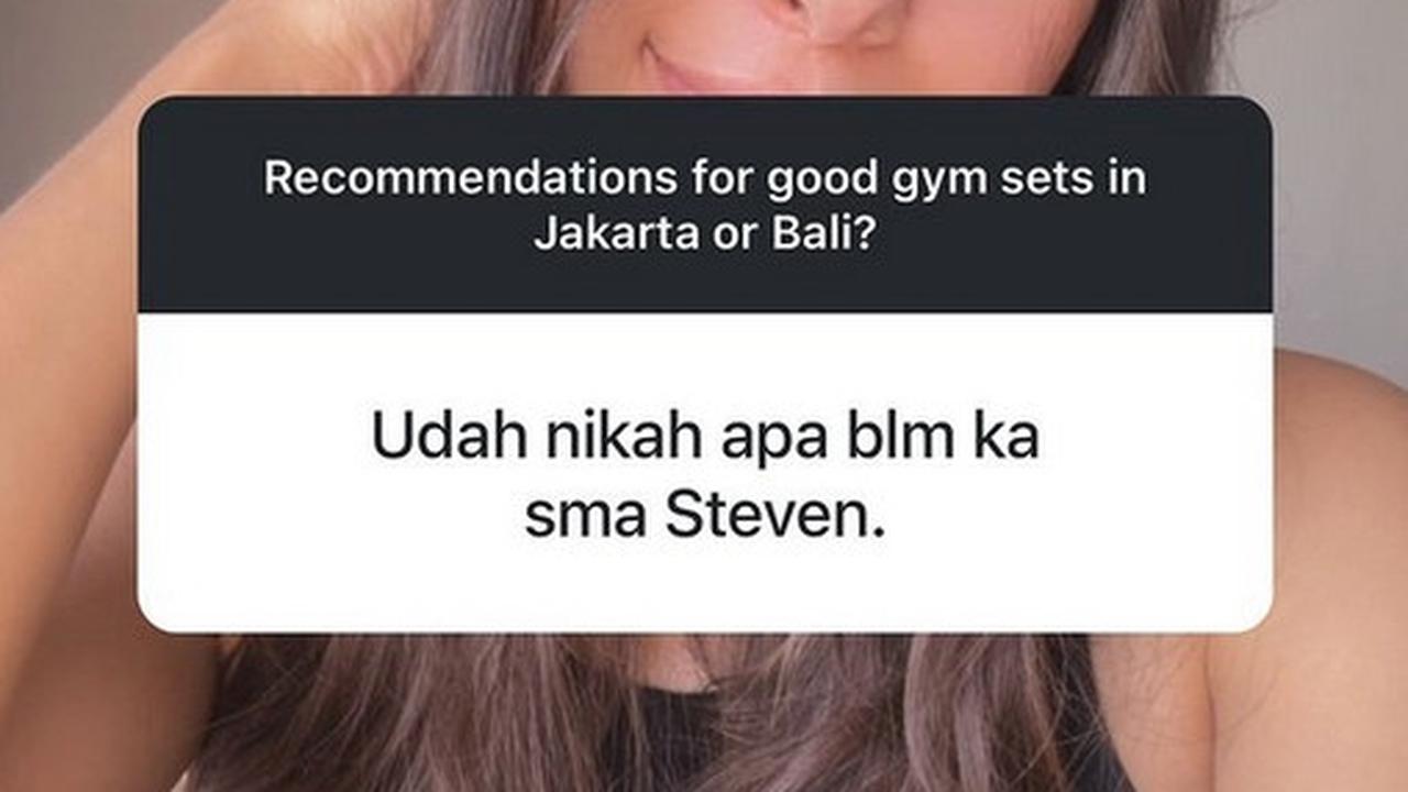 Menjawab Pernikahan Dengan Stefan William Lewat Postingan Insta Story