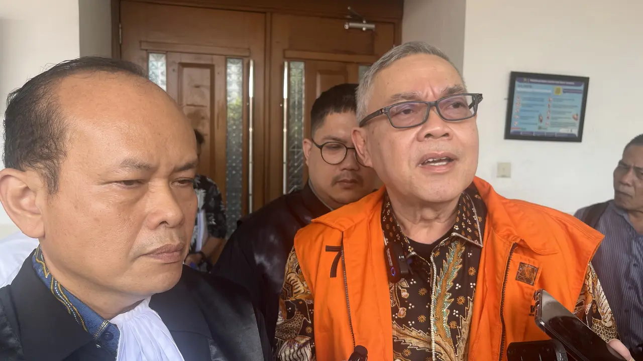 Terdakwa kasus dugaan korupsi pengadaan LNG Corpus Christi Liquefaction LLC (CCL), Hari Karyuliarto di Pengadilan Tipikor Jakarta.