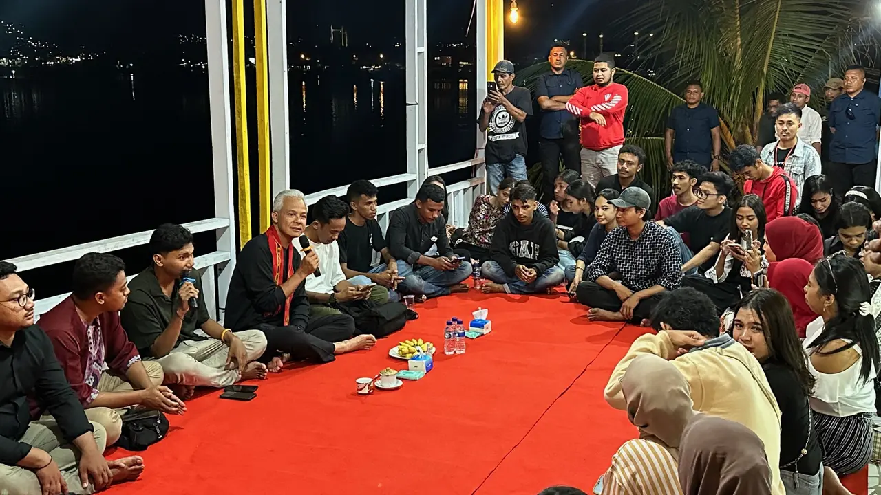 Calon presiden (capres) nomor urut tiga Ganjar Pranowo
