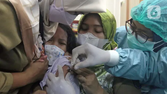 FOTO: Vaksinasi Covid-19 untuk Anak Usia 6-11 Tahun Mulai Dilaksanakan