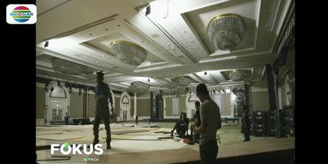 Tata Panggung Debat Keempat Pilpres 2019 Bernuansa Indonesia