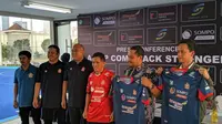 Konferensi Pers ASIOP di Gelora Bung Karno (GBK), Senayan, Jakarta Pusat, Jumat (3/5/2019). (Bola.com/Muhammad Adiyaksa).