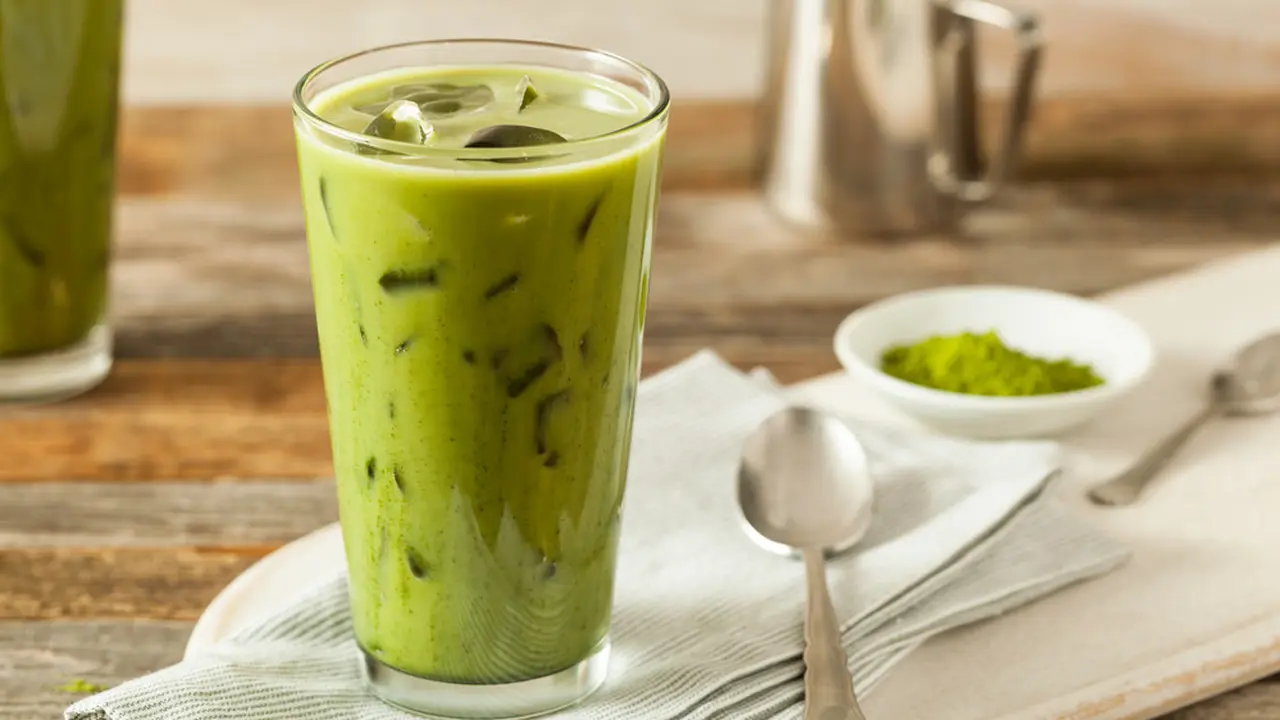 Green tea latte