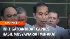Musyawarah rakyat atau musra digelar di Istora Senayan, Jakarta, Minggu (14/5) siang. Dihadiri Presiden Joko Widodo, musra mengumumkan tiga kandidat capres untuk Pilpres 2024.
